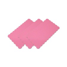 3 Kuchenplatten pink, 26,5 x 15,5cm
