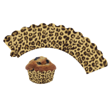 Muffinbanderole - Leopard