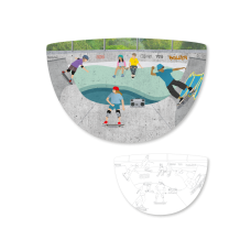 Skatepark – Platzset